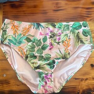 Kona Sol Floral Bikini Bottoms